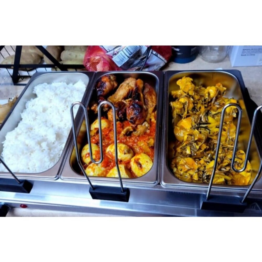 Buffet Server & Food Warmer, Adjustable Heat, for Parties, Holiday